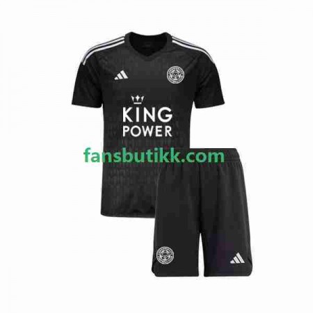Fotballdrakt Leicester City Keeper Barn Tredjetrøye 2023-2024 Kortermet